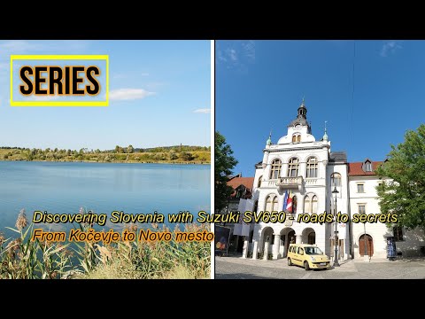 Discovering Slovenia with Suzuki SV650 - roads to secrets: From Kočevje to Novo mesto