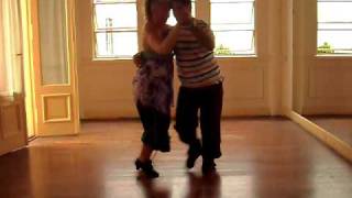 Elvira Malishevskaya y Rafael Martins. Studio DNI. BsAs.