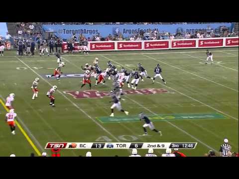 CFL Recap: B.C. 29, Toronto 16 - September 2, 2011