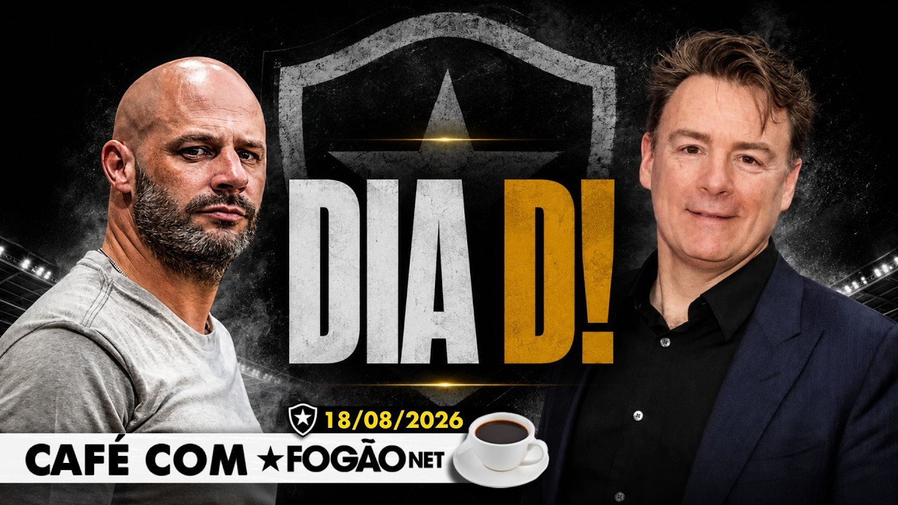 LIVE CAFÉ COM FOGÃONET | Situação de Franclim no Botafogo deve ser resolvida hoje; Gabriel de Alba chega ao Rio