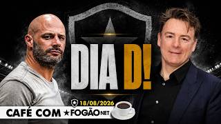 CAFÉ COM FOGÃONET SITUAÇÃO DE FRANCLIM DEVE SER DECIDIDA HOJE | GABRIEL DE ALBA CHEGA AO RIO