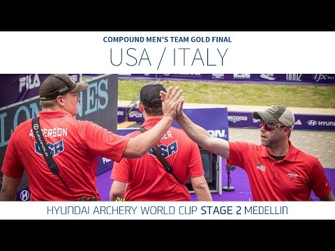 USA v Italy – Compound Men's Team Gold Final | Medellin 2016