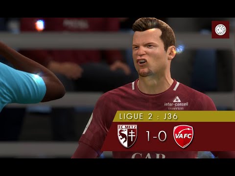 FC METZ RP [☨55] Résumé FC Metz - Valenciennes FC (Ligue 2/J36)