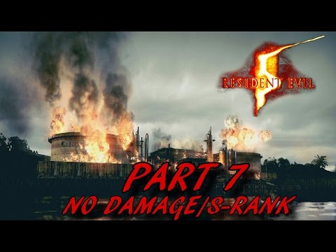 Resident Evil 5 HD Walkthrough S-Rank Part 7 - Execution Ground - No Damage