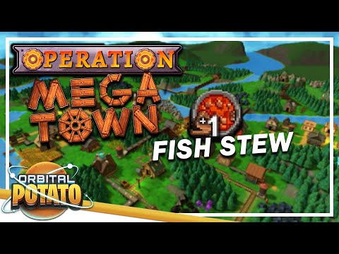 Fishy Food! - Factory Town: Operation Mega Town - Factorio-like Process Management Game