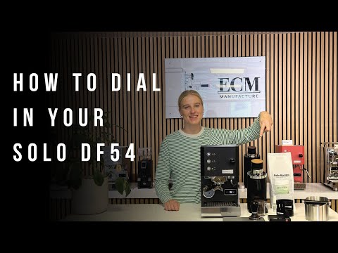 How to Perfectly Dial in Your Solo DF54 Grinder for Exceptional Espresso