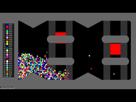 Survival Proliferation 93 - Marble Race in Algodoo