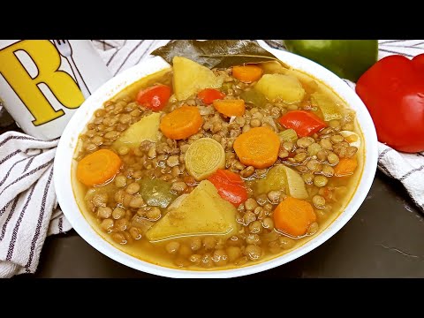 Las lentejas con Verduras más Fáciles de Hacer DEL MUNDO 💥💥BRUTAL