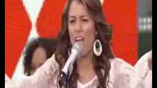 Miley Cyrus - &quot;All I Want For Christmas Is You&quot; 2007 LIVE!