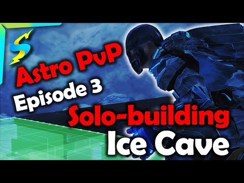 Ark PvP | Building Island Ice Cave! - Episode 3