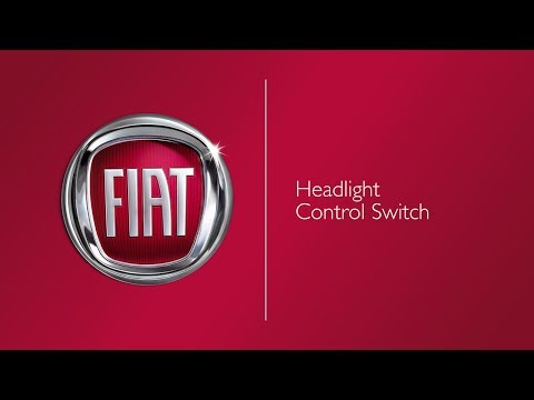 Headlight Control Switch | How To | 2019 Fiat 500x
