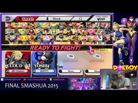 Final Smashua - SM Doeboy (Samus/Cloud) vs Skippy (Yoshi)