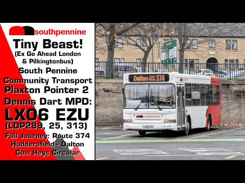 (Tiny Beast!) South Pennine Community Transport Plaxton Pointer 2 Dennis Dart MPD: LX06 EZU