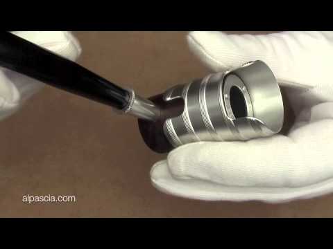 pipa Tsuge Metal Tankard Thunderstorm Silver - smoking pipe 217