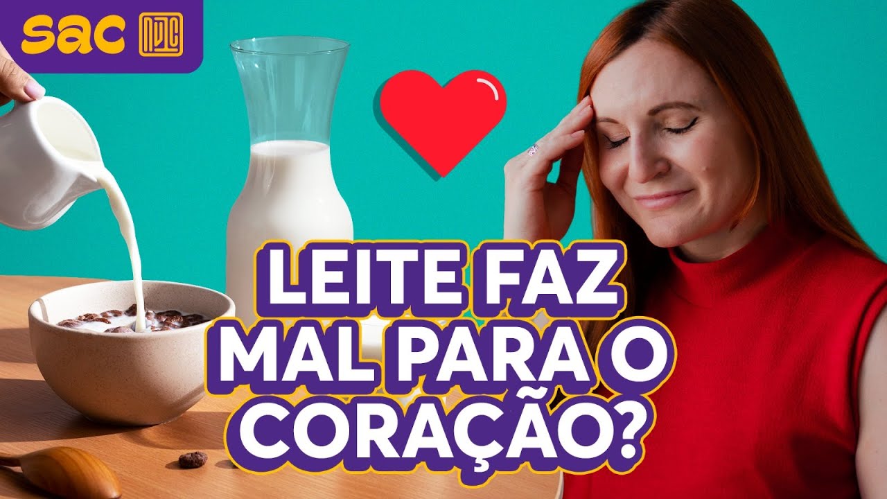 Novo estudo afirma que LEITE causa INFARTO - é verdade?