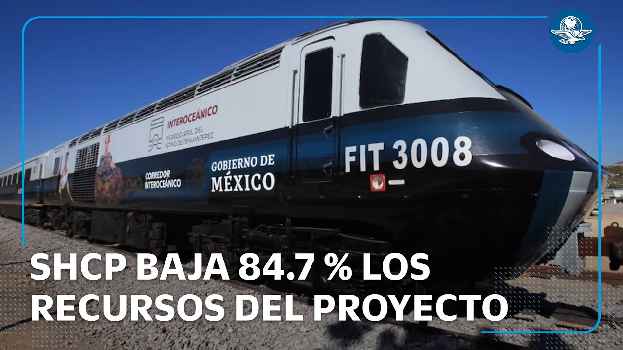 Reducen a 3 mil 828 mdp el presupuesto del  Tren Interoceánico