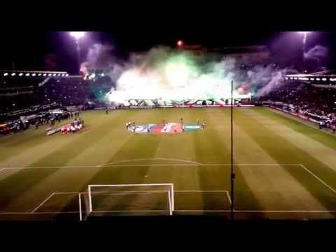 Panathinaikos vs olympiakos 22/02/2015 entrance