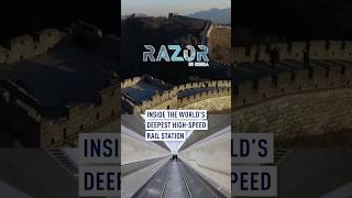 Inside the World's Deepest High-Speed Rail Station