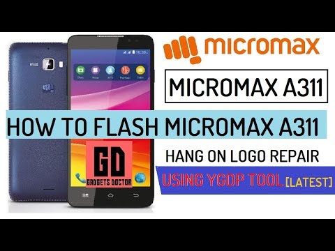 How to Flash Micromax A311 | Microamx A311 Hang On Logo | Micromax A311 Flashing