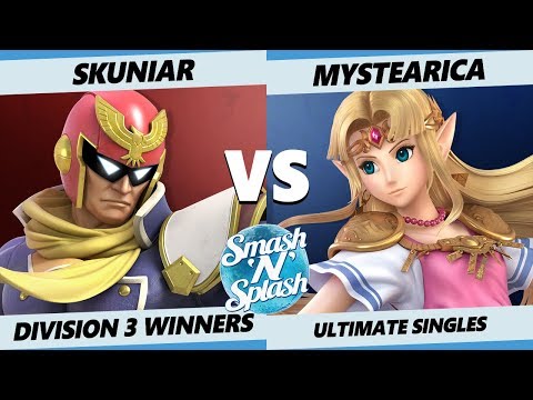 SNS5 SSBU - skuniar (C.Falcon) Vs. Mystearica (Zelda) Smash Ultimate Division 3 Winners