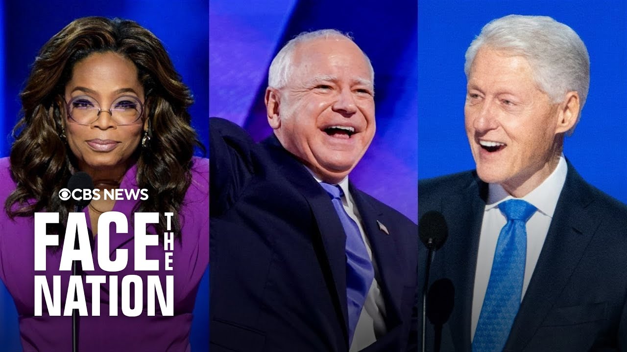 Watch Live: Full speeches from Day 3 of the DNC | Face the Nation