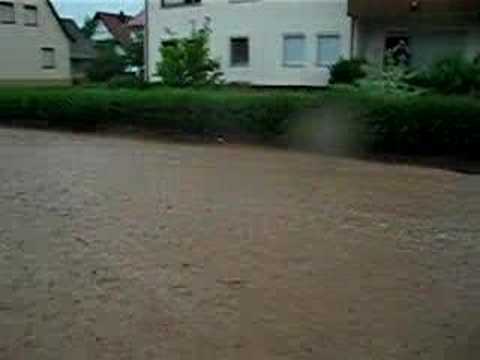 Oedheim Gewitter Überschwemmung
