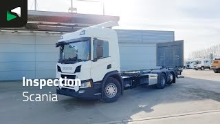 Scania P500 P 6X2 Full Air Zepro 2500kg Ladebordwand Lift-Lenk Asche Re container chassis for sale - Image 4 | Autoline ZW Scania P500 P 6X2 Full Air Zepro 2500kg Ladebordwand Lift-Lenk Asche Re container chassis | Image 4 - Autoline