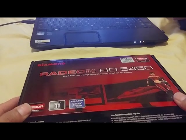 Vídeo relacionado con Radeon HD 5450 Tarjeta gráfica, 2 GB GDDR3 64 bits, DVI/HDMI/VGA, Perfil bajo, PCI Express x16, Tarjeta de Video para PC, GPU, DirectX 11