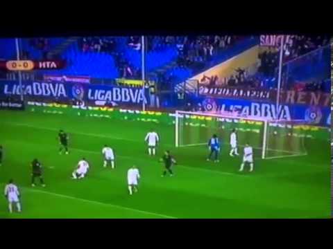 Atletico Madrid vs. Hapohel Tel-aviv. 1 - 0 ( Amazing Goal) 22.11.2012