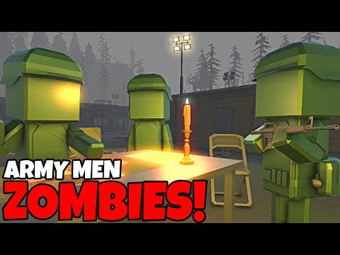 Can Green Army Men hold the ZOMBIE Horde?! - Ancient Warfare 3: Battle Simulator