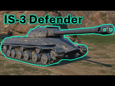 WoT Blitz IS-3 Defender: 3 battles in action