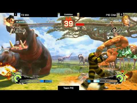 SSF4AE Team Pie Tourney - PIE Chin (Cody) vs TS Min (Honda) LOSERS FINALS