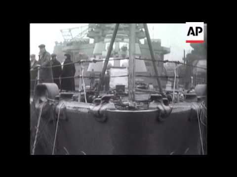 HMS Renown Has Collision Damage Repaired