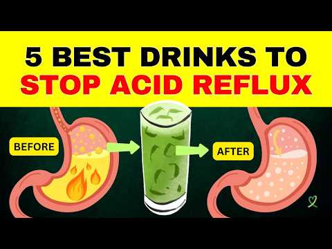 5 Best Drinks To Stop Acid Reflux
