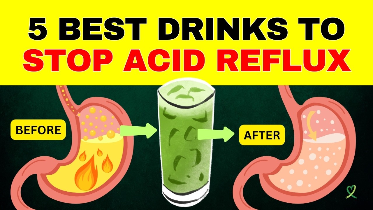 5 Best Drinks To Stop Acid Reflux