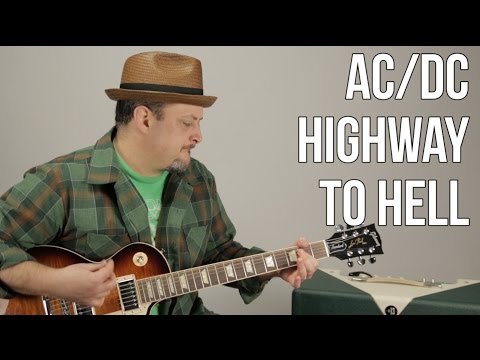 AC/DC Highway to Hell Electric Guitar Lesson + Tutorial