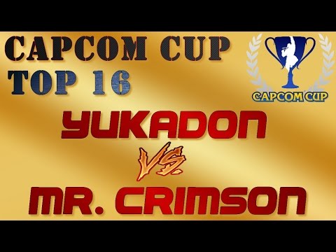 SFV Capcom Cup 2016 TOP 16 * YUKADON ( NASH ) VS MR. CRIMSON ( DHALSIM ) * Street Fighter V 5 cpt