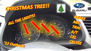 Subaru CHRISTMAS TREE! ('12 Outback ABS-CVT-CEL)