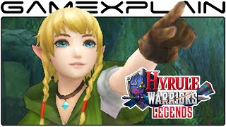 15-Minutes of Hyrule Warriors Legends New 3DS Gameplay (English - Linkle, Toon Link, & Tetra)