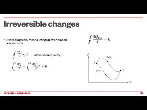 Thermodynamics and Statistical Mechanics; Lecture 14: Entropy