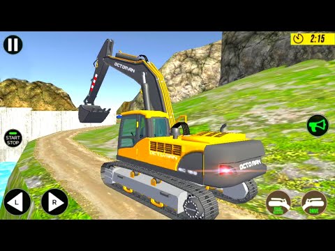 HEAVY EXCAVATOR DRIVING | DRIVING SIMULATOR GAME