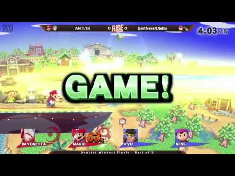Rise 2017 Doubles Winners Finals - ANTi/JK (Red) vs BestNess/Diablo (Blue)