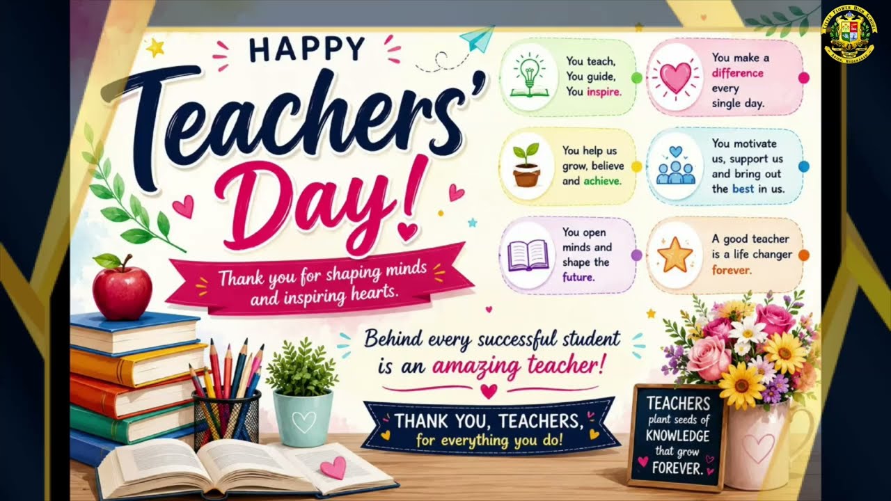 Teachers' Day Celebrations - Primary School (Dt: 15/09/2026)