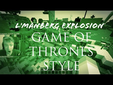 Dream SMP L'Manberg Explosion | Game of Thrones Style