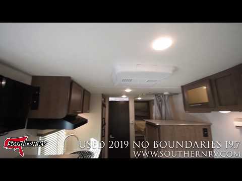 SOLD- 2018 Forest River No Boundaries 19.7BH Bunkhouse Camper Floorplan Southern RV in McDonough, GA