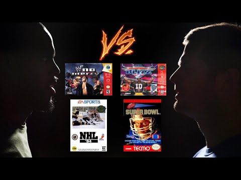 Retro Sports League - WWF No Mercy- Tecmo Super Bowl - NHL 94 - NFL Bltiz - DPS Tap