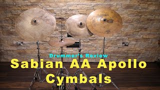 Video thumbnail for Review - Sabian AA Apollo Cymbals...Warmth & Quality From The Big & Ugly Range... by Drummer's Review
