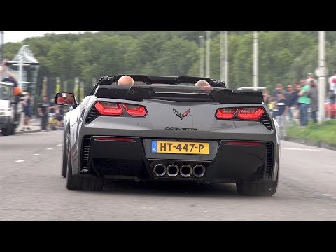 Supercars Leaving Car Meet LOUD! Z06, McLaren 720S, F12 TDF, BMW M5, Huracan