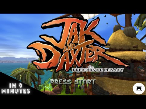 Jak and Daxter: The Precursor Legacy in 8 Minutes (Game Recap)