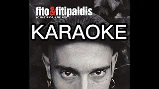Fito&amp;Fitipaldis - Un buen castigo (Instrumental KARAOKE con coros) Nuevo 2023